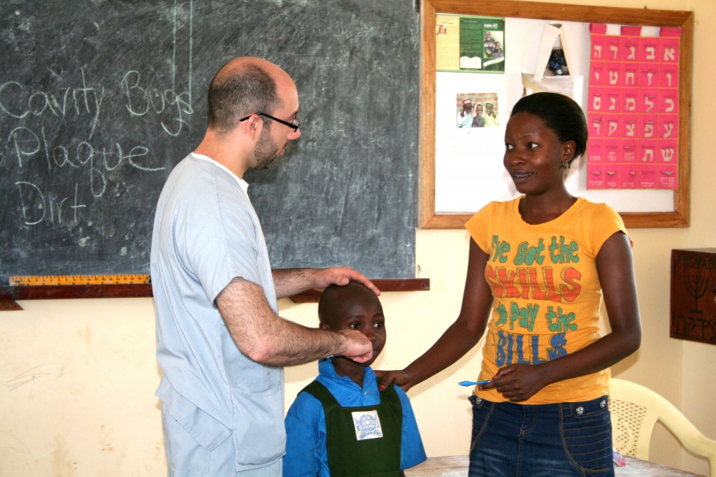 Teaching Oral Hygiene In Uganda